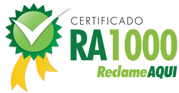 Selo RA1000 Reclame Aqui